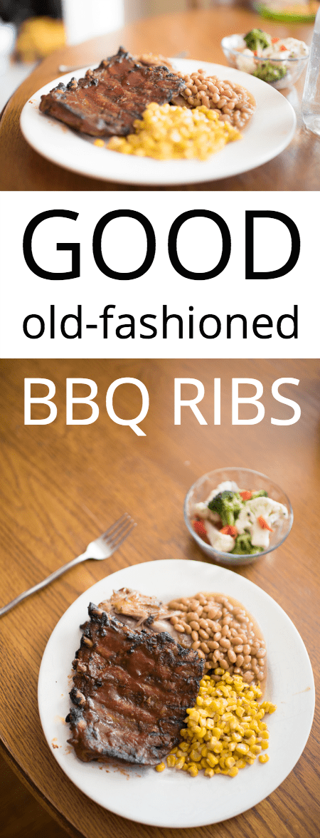How to make good old-fashioned bbq ribs on the grill